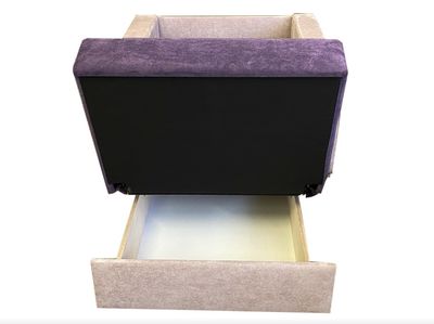 Pull-Out Chair DOMINO with laundry box 5 size options