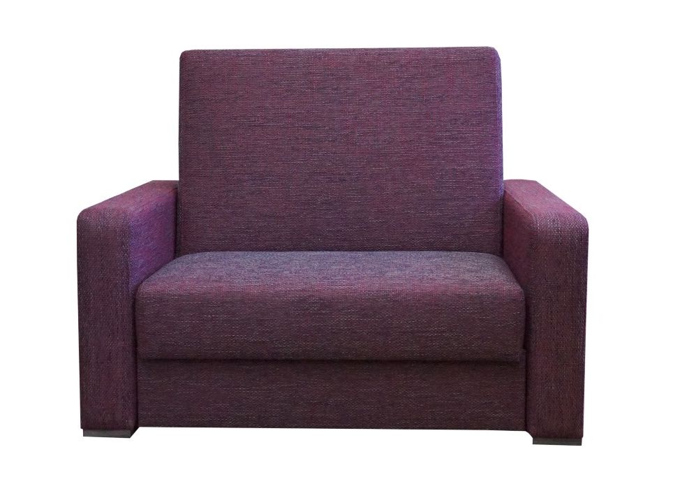 Pull-out chair with DOMINO laundry box, 5 sizes - 70, 80, 90, 120 or 140 cm wide. Chairs for sleeping Manx Mēbeles, Jelgava