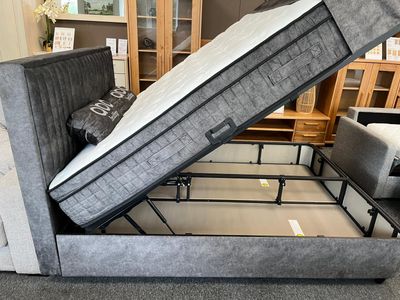 Bed with Mattress and Storage Box set – Garden 12 -180 x 200 cm
