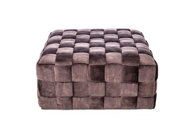Bellus pouf footstool Mode, soft table 85 x 85 cm, height 40 cm, various fabrics and leather finishes, Manx Mēbeles, Jelgava