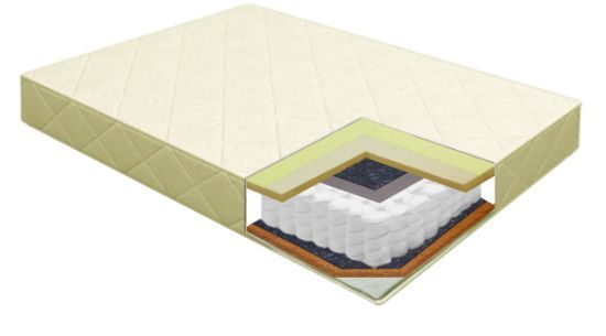 Double-sided Amela mattress with pocket springs. Sizes: 80, 90, 100, 120, 140, 160, 180, 200, 210 x 200 cm, 210 x 210 cm, Jel