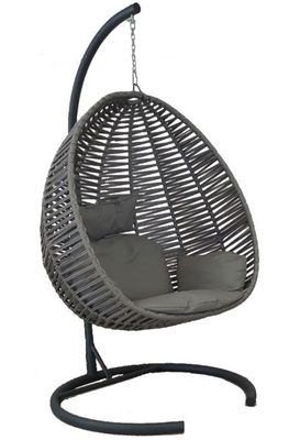 Swing Outdoor Chair Dimensions. A woven hanging chair for balconies, loggias, patios, and gardens. 