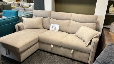 ​Lumene Convertible Corner Sofa with Storage Compartment