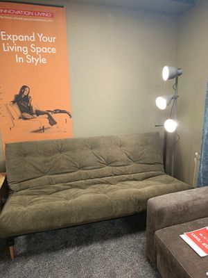 Innovation Living sofa bed, 140 x 200 cm, from the Manx Furniture showroom in Jelgava. Showroom discount!