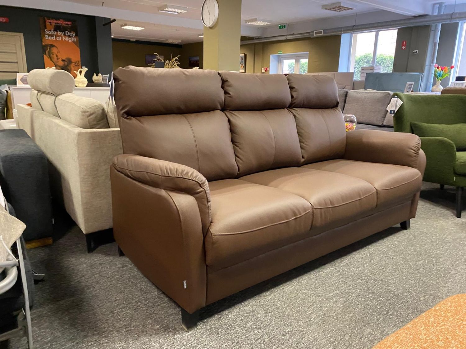 Tempest Bellus high-back sofa bed. Bellus sofas in Jelgava. Sofa sets. Sofas, armchairs, armchairs. Armchair with backrest - recliner. Furniture store Manx Mēbeles, Jelgava, Pulkveža Brieža iela 4