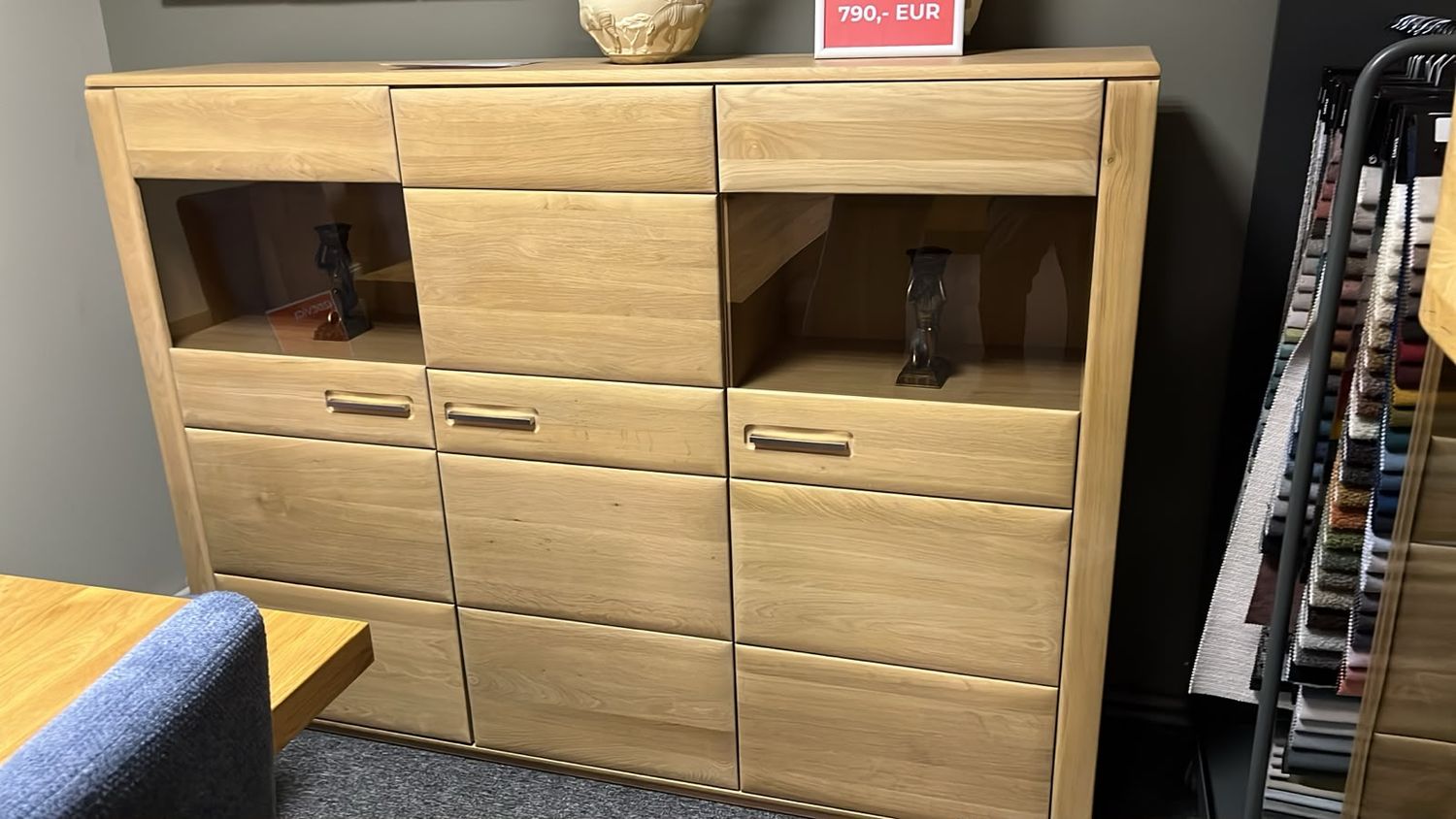​Tall solid oak dresser—one available