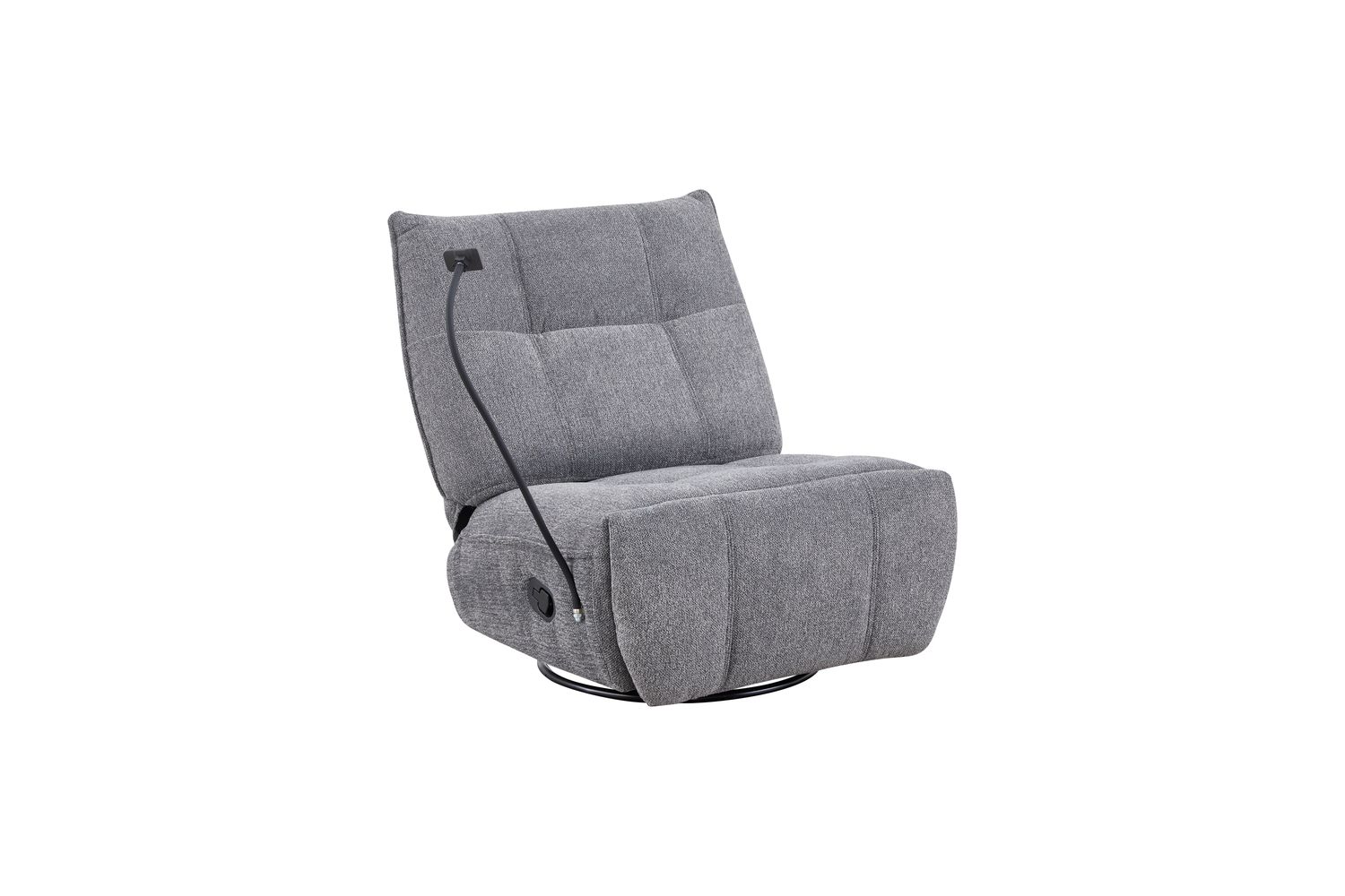 Darvins recliner armchair with Swivel Glider Recliner mechanism and phone holder