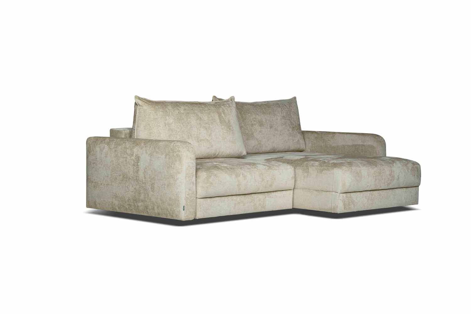Bellus  sofa Verona: A pull-out, convertible straight-to-corner. Designer, Scandinavian-style, high-quality sofas.  Jelgava