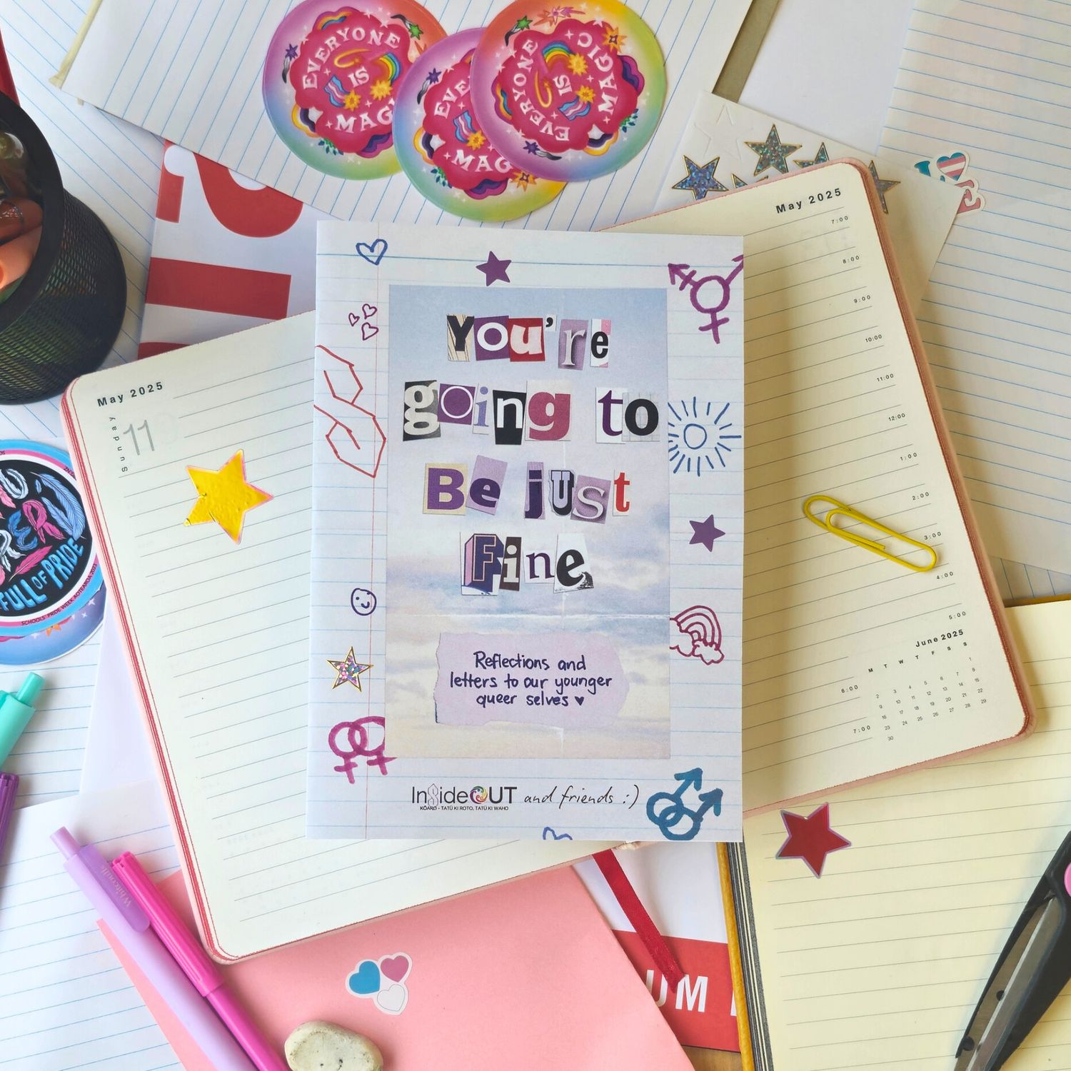 "You're Going To Be Just Fine" Zine