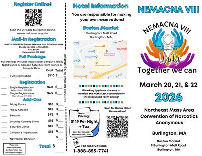 NEMACNA Unity Together We Can  March 20, 21, 22 2026