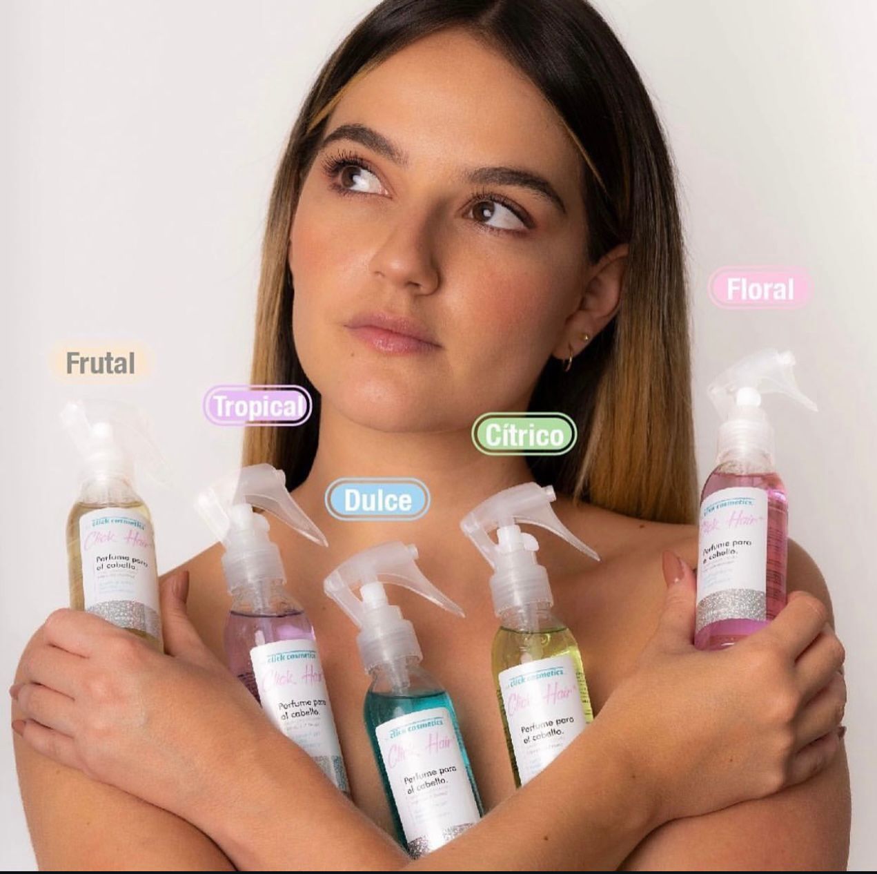 Perfume Para El Cabello click 120 ml