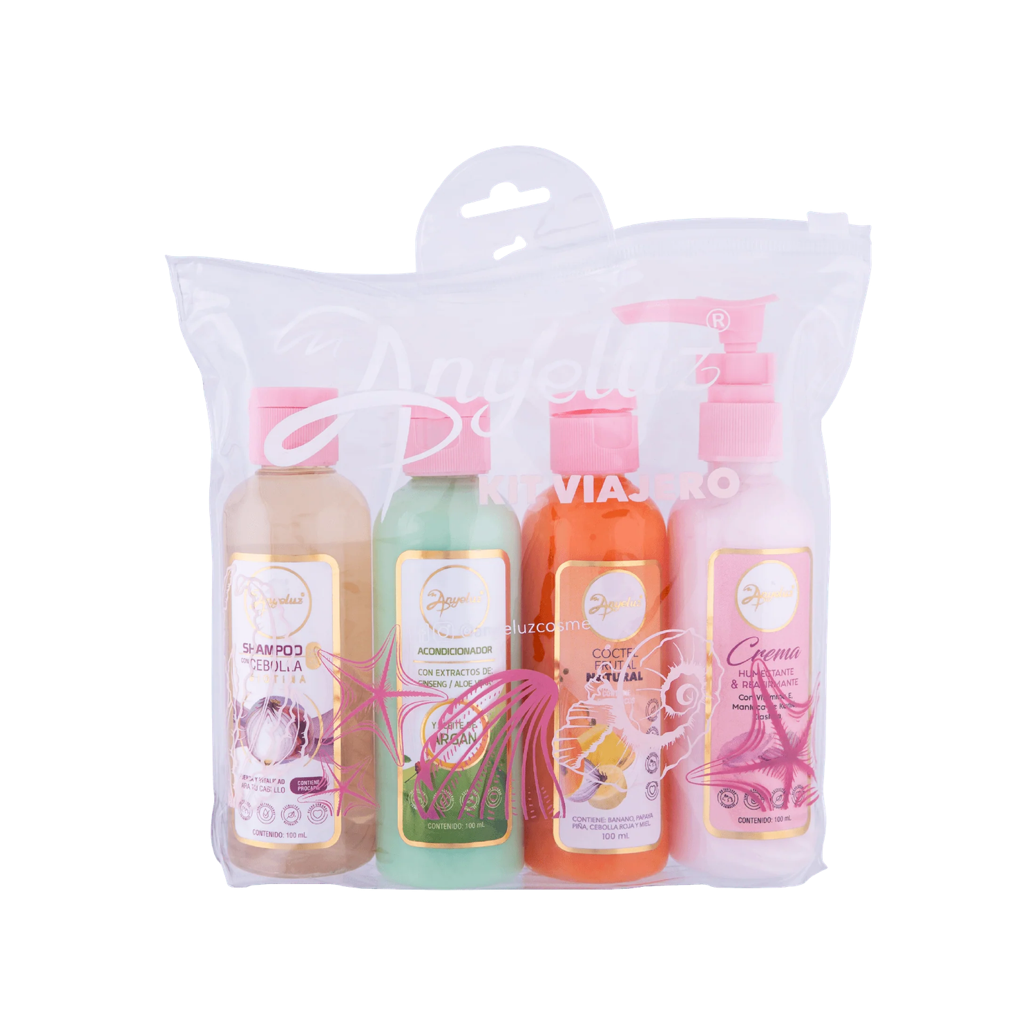 Kit Viajero Anyeluz 100 ml c/u