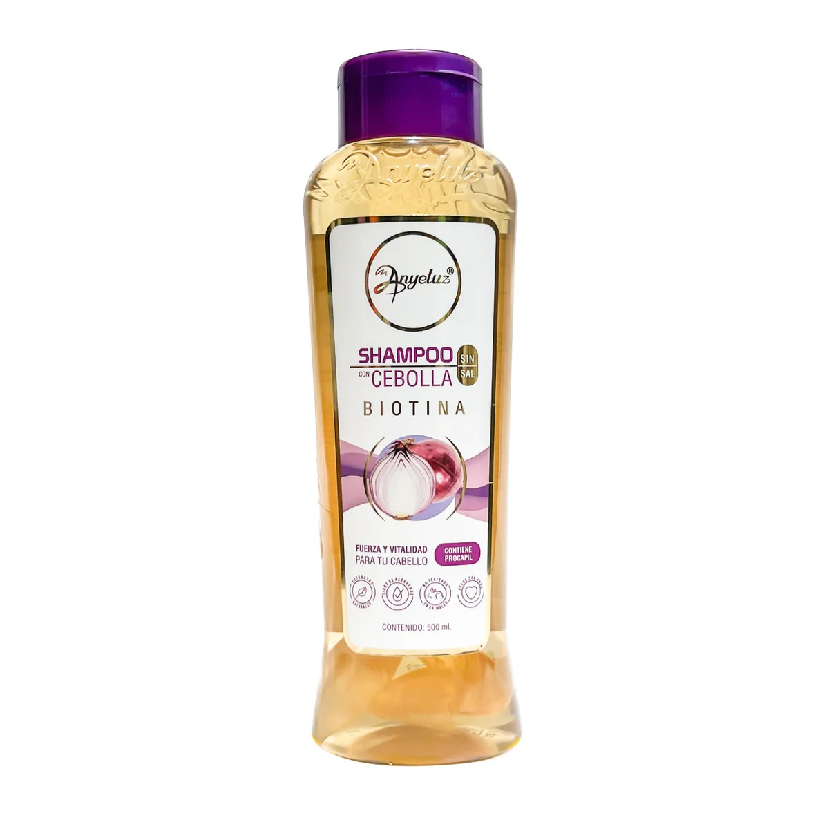 Shampoo De Cebolla Anyeluz 500 ml