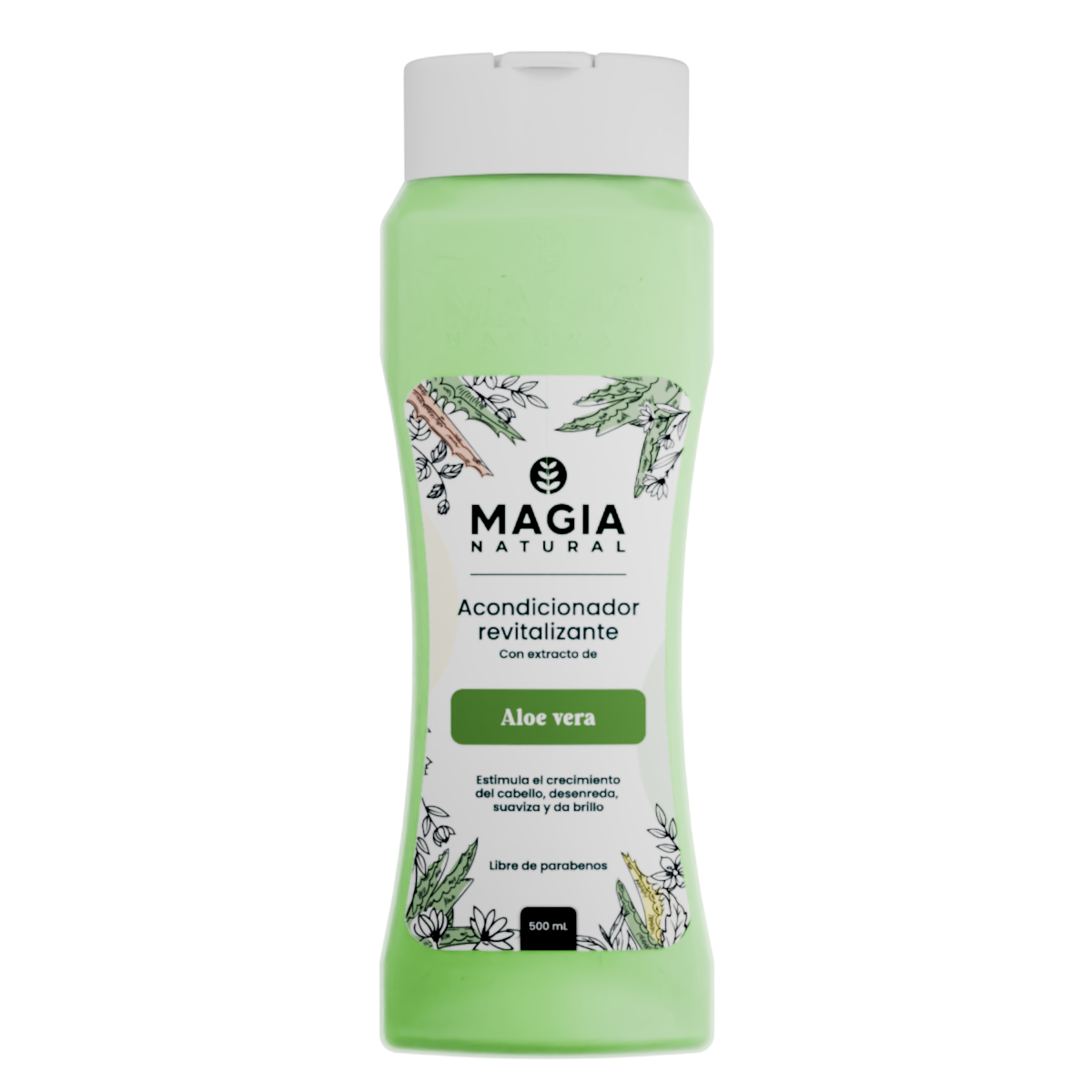 Acondicionador Revitalizante con Extrato de Sabila Magia Natural