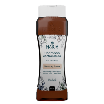 Shampoo De Romero y Quina Magia Natural  500ml