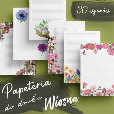 Papeteria do druku - WIOSNA