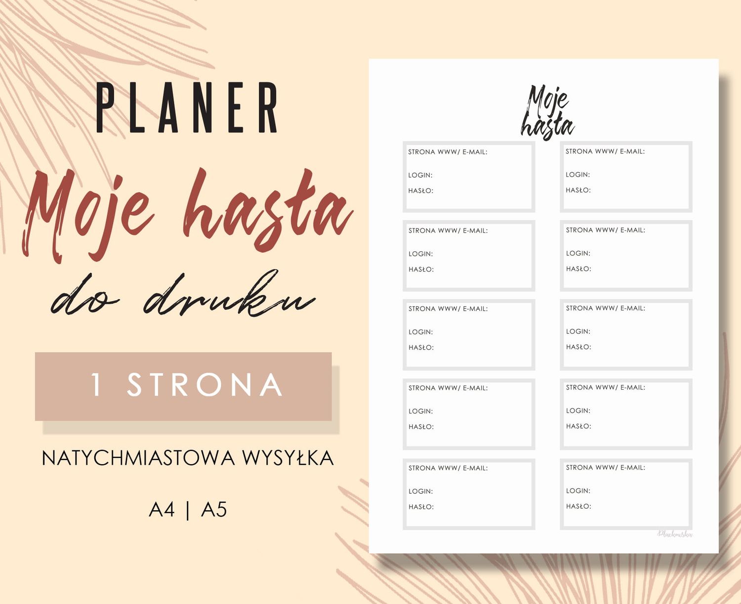 Moje hasła Wzór 01