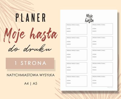 Moje hasła Wzór 01