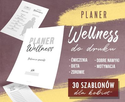 PLANER WELLNESS do druku