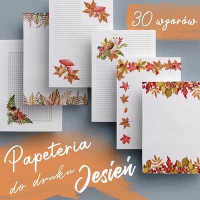 Papeteria do druku - JESIEŃ