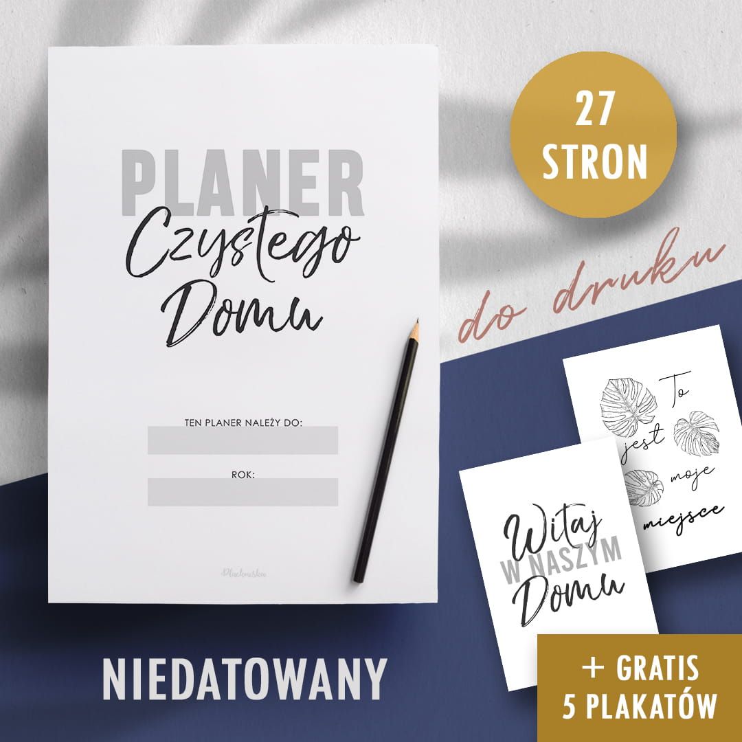 Planer Czystego Domu - do druku