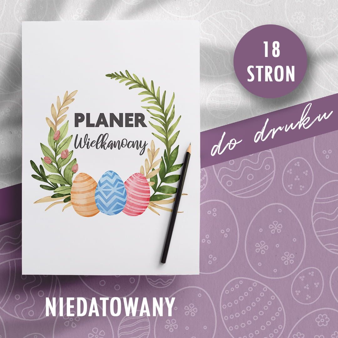 Planer WIELKANOCNY do druku