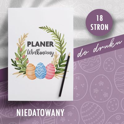 Planer WIELKANOCNY do druku