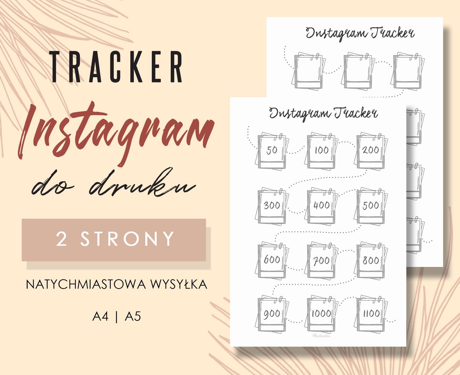 Instagram Tracker Wzór 01