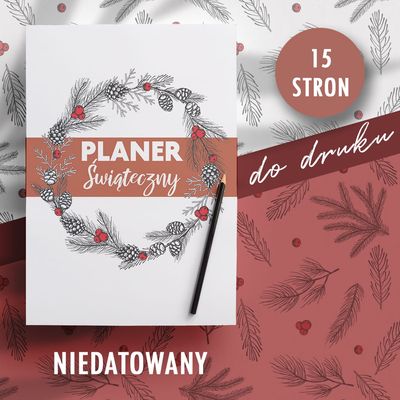 Planer ŚWIĄTECZNY do druku