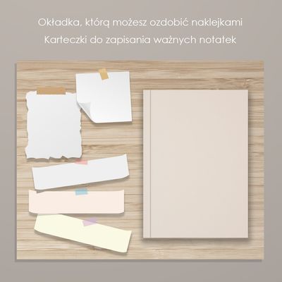 MINI Cyfrowy niedatowany planer roczny POZIOMY