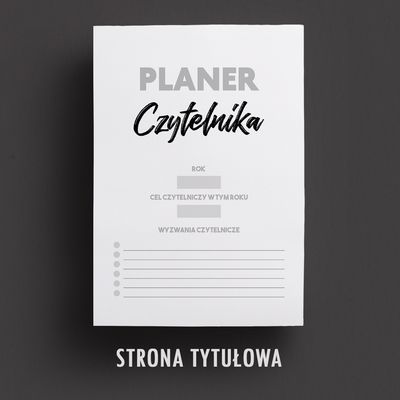 Planer CZYTELNIKA do druku