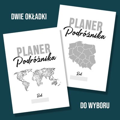 Planer PODRÓŻNIKA do druku