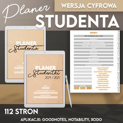 Cyfrowy PLANER STUDENTA 2024/2025