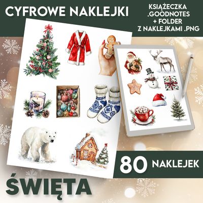 Naklejki cyfrowe ŚWIĘTA