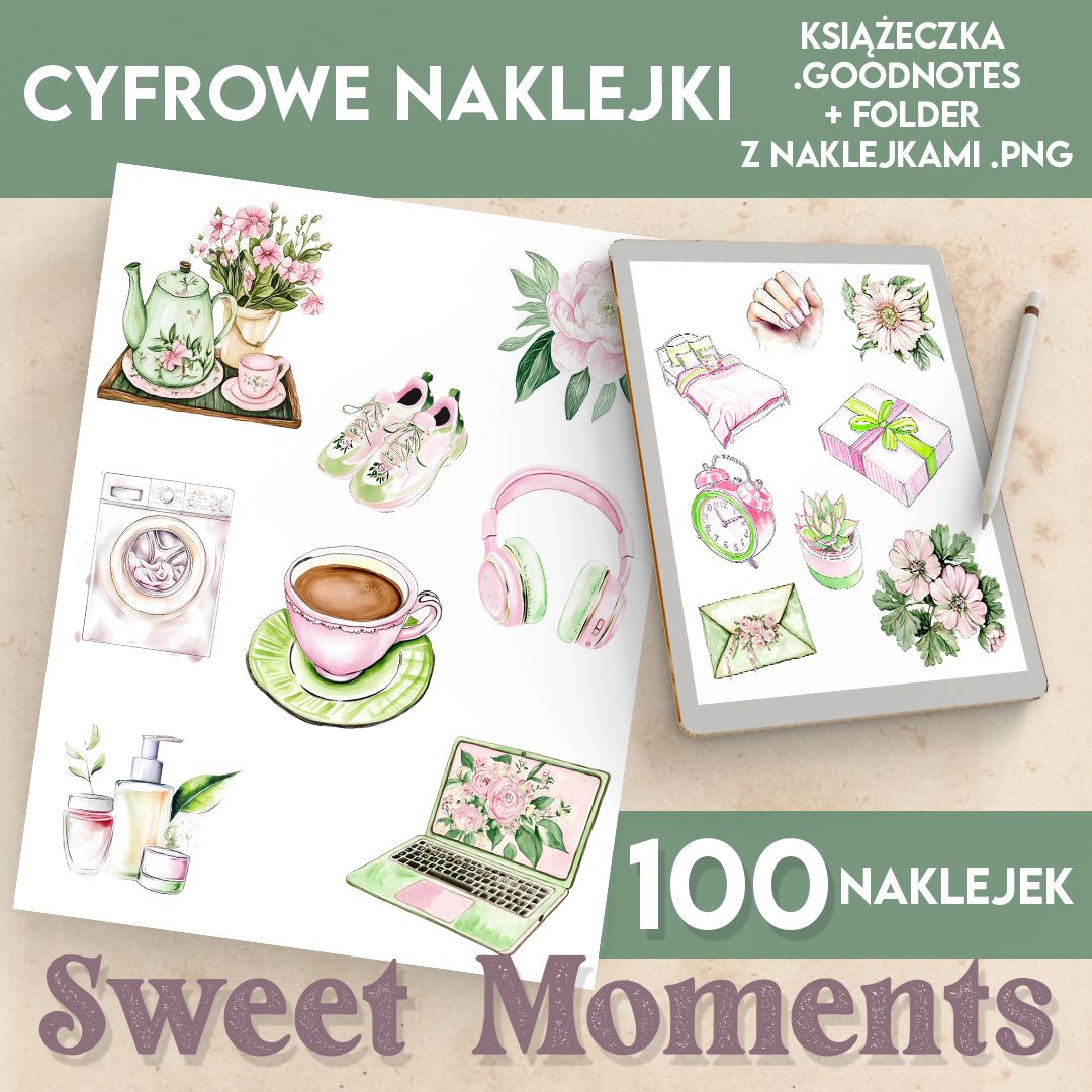 Naklejki cyfrowe SWEET MOMENTS