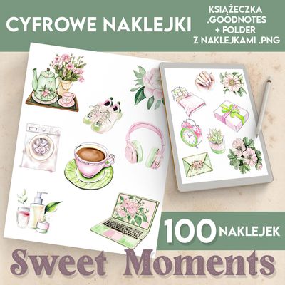 Naklejki cyfrowe SWEET MOMENTS