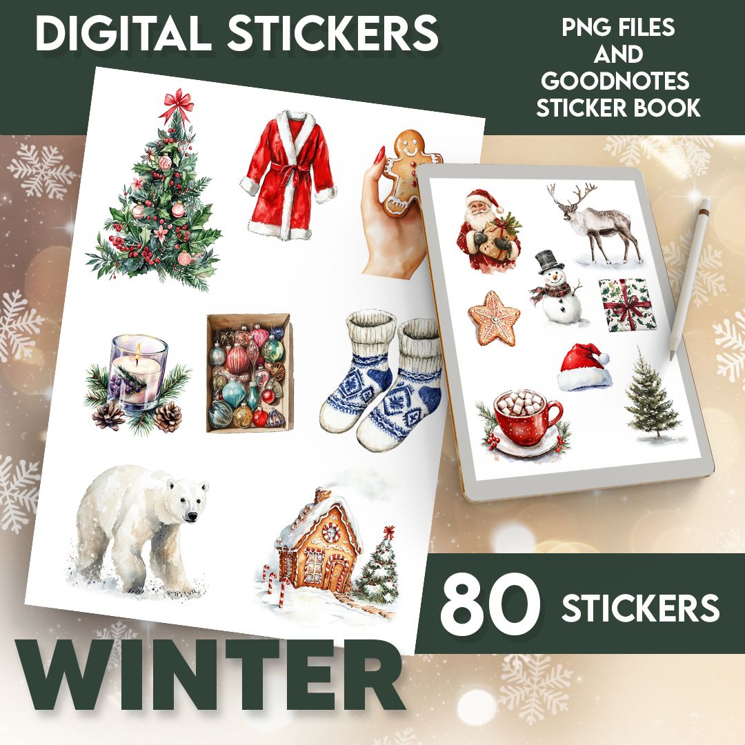 Digital Stickers WINTER