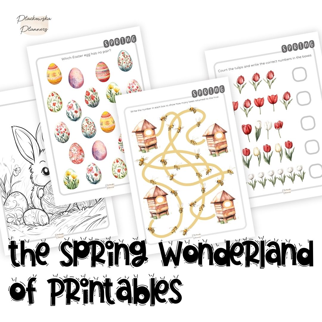 The Spring Wonderland of Printables