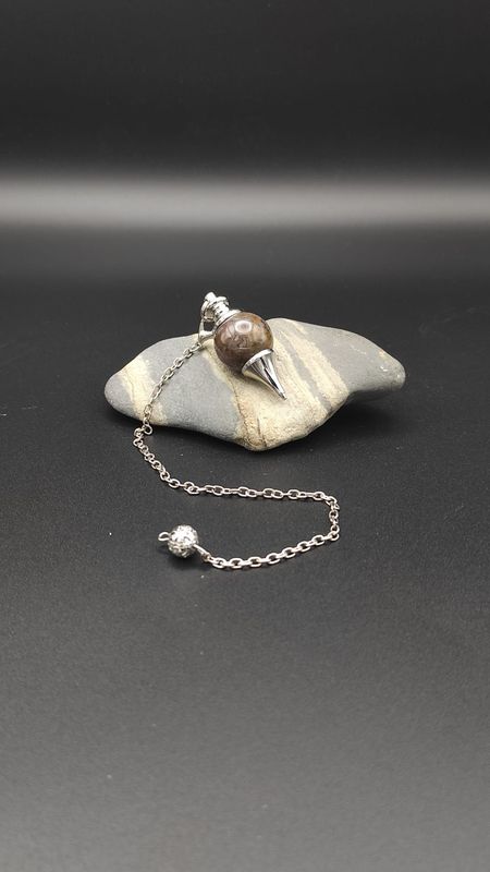 Péndulo de Jaspe Gris