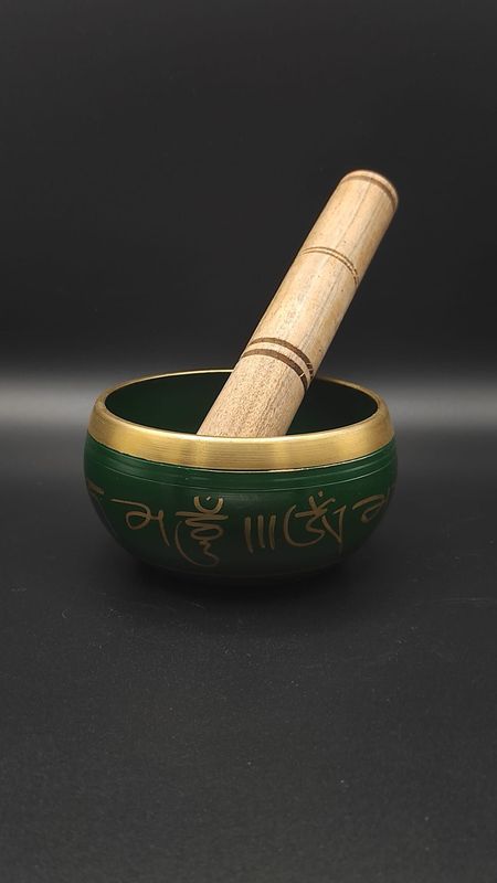Cuenco Tibetano Verde