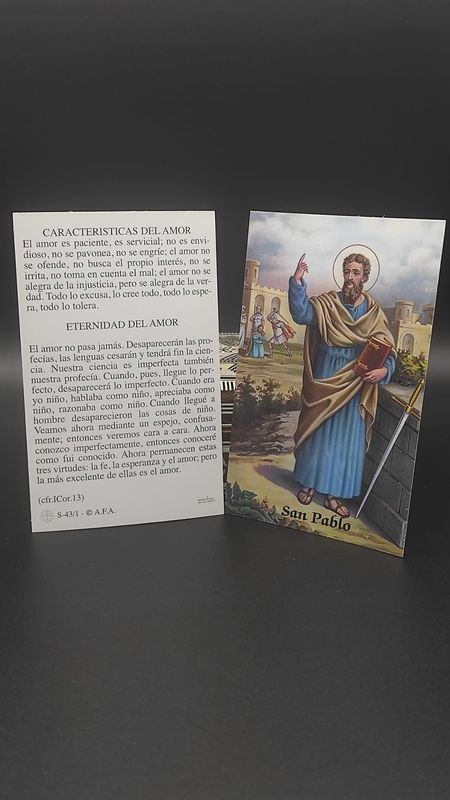 Estampa de San Pablo