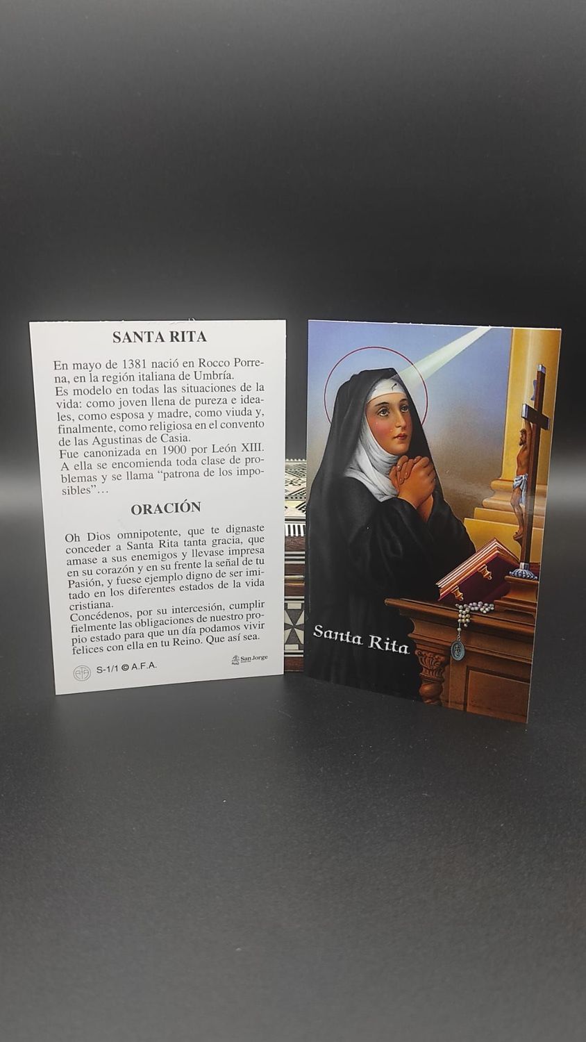 Estampa de Santa Rita