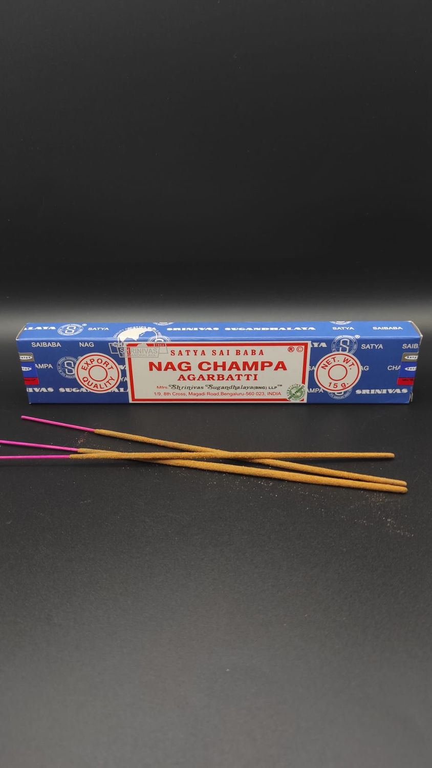 Incienso Varillas Nag Champa (Agarbatti)