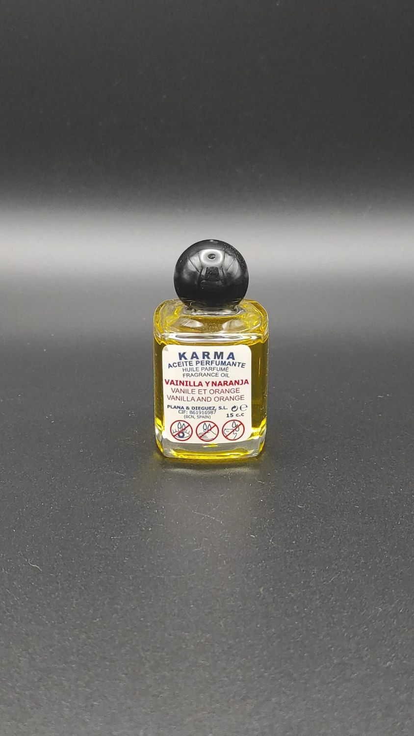 Aceite Esencial de Vainilla y Naranja