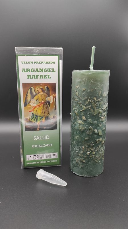 Velón Ritualizado Arcángel Rafael