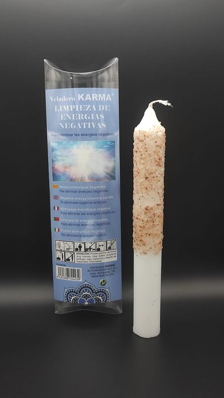 Veladora Limpieza de Energías Negativas