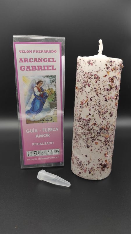 Velón Ritualizado Arcángel Gabriel