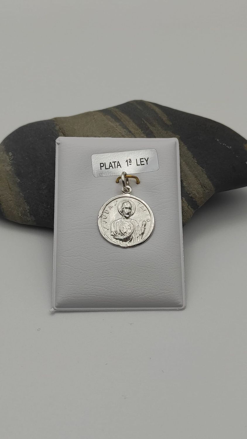 Medalla San Judas Tadeo (plata de ley)
