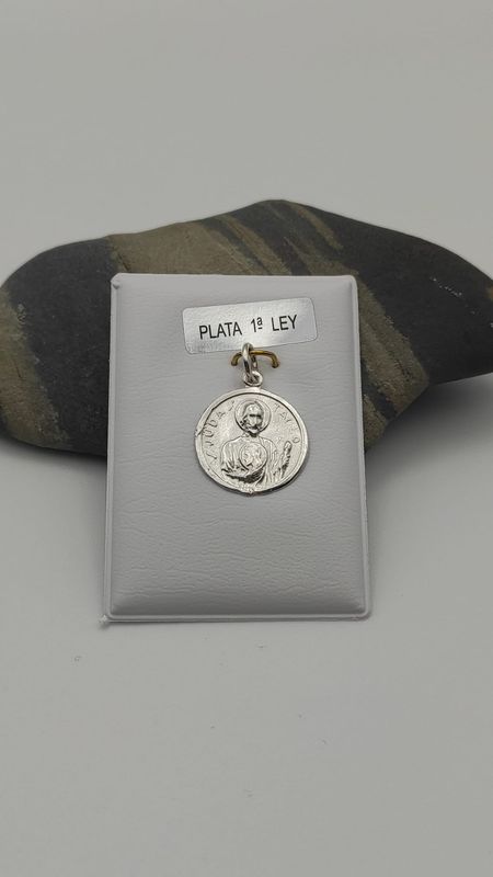 Medalla San Judas Tadeo (plata de ley)