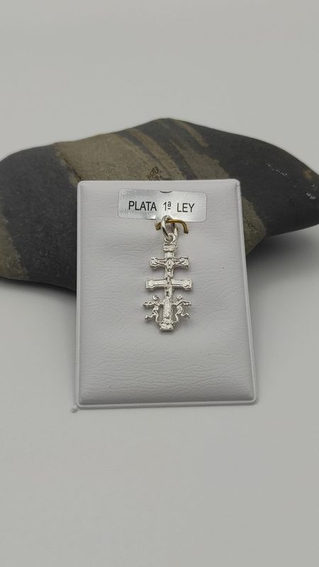Medalla Cruz de Caravaca (plata de ley)